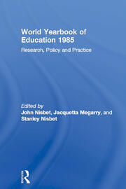 World Yearbook of Education 1985: Research, Policy and Practice book cover
