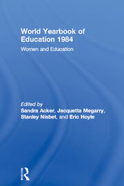 World Yearbook of Education 1984: Women and Education book cover