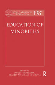 World Yearbook of Education 1981: Education of Minorities book cover