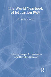 World Yearbook of Education 1969: Examinations book cover