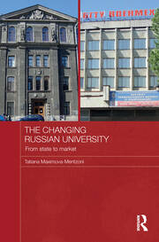 The Changing Russian University: From State to Market book cover