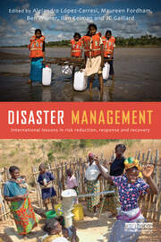 Disaster Management: International Lessons in Risk Reduction, Response and Recovery book cover
