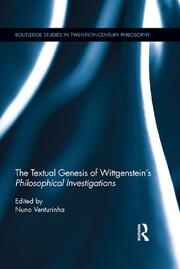 The Textual Genesis of Wittgenstein’s Philosophical Investigations book cover