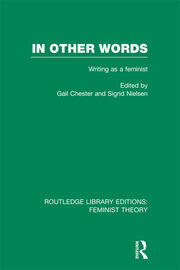 In Other Words (RLE Feminist Theory): Writing as a Feminist book cover