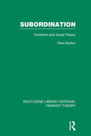 Subordination (RLE Feminist Theory): Feminism and Social Theory book cover