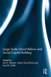 Large Scale School Reform and Social Capital Building book cover