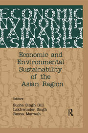 Economic and Environmental Sustainability of the Asian Region book cover