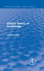 Plato's Theory of Knowledge (Routledge Revivals) book cover