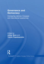 Governance and Democracy: Comparing National, European and International Experiences book cover