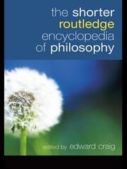 The Shorter Routledge Encyclopedia of Philosophy book cover