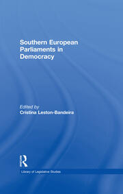 Southern European Parliaments in Democracy book cover
