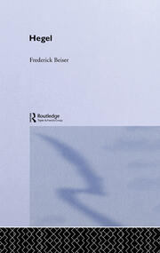 Hegel book cover