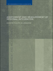 Assessment and Measurement of Regional Integration book cover