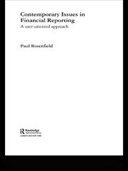 Contemporary Issues in Financial Reporting: A User-Oriented Approach book cover