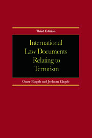 International Law Documents Relating To Terrorism book cover
