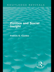 Politics and Social Insight (Routledge Revivals) book cover