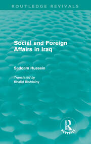 Social and Foreign Affairs in Iraq (Routledge Revivals) book cover