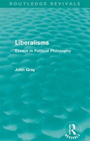 Liberalisms (Routledge Revivals): Essays in Political Philosophy book cover