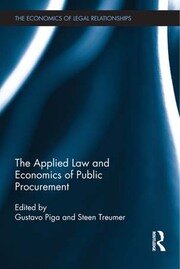 The Applied Law and Economics of Public Procurement book cover