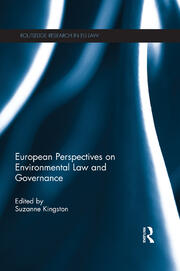 European Perspectives on Environmental Law and Governance book cover