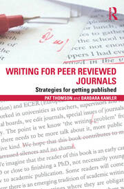 Writing for Peer Reviewed Journals: Strategies for getting published book cover