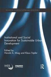 Institutional and Social Innovation for Sustainable Urban Development book cover