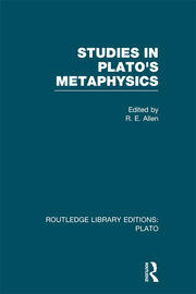 Studies in Plato's Metaphysics (RLE: Plato) book cover