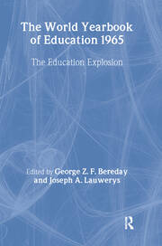 World Yearbook of Education 1965: The Education Explosion book cover