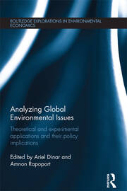 Analyzing Global Environmental Issues: Theoretical and Experimental Applications and their Policy Implications book cover