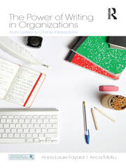 The Power of Writing in Organizations: From Letters to Online Interactions book cover