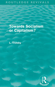 Towards Socialism or Capitalsim? (Routledge Revivals) book cover