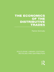 The Economics of the Distributive Trades (RLE Retailing and Distribution) book cover