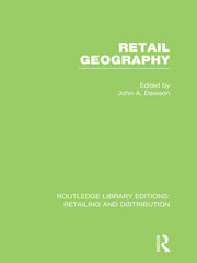 Retail Geography (RLE Retailing and Distribution) book cover