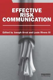 Effective Risk Communication book cover