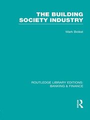 Building Society Industry (RLE Banking & Finance) book cover