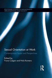 Sexual Orientation at Work: Contemporary Issues and Perspectives book cover
