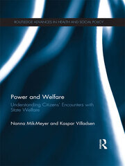 Power and Welfare: Understanding Citizens' Encounters with State Welfare book cover