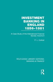 Investment Banking in England 1856-1881 (RLE Banking & Finance): Volume Two book cover