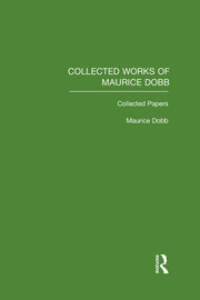 Collected Works of Maurice Dobb book cover