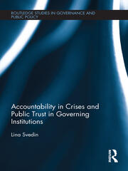 Accountability in Crises and Public Trust in Governing Institutions book cover