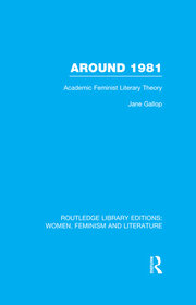 Around 1981: Academic Feminist Literary Theory book cover