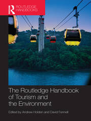 The Routledge Handbook of Tourism and the Environment book cover