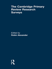 The Cambridge Primary Review Research Surveys book cover