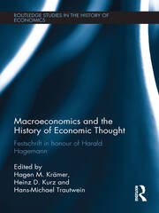 Macroeconomics and the History of Economic Thought: Festschrift in Honour of Harald Hagemann book cover