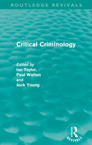 Critical Criminology (Routledge Revivals) book cover