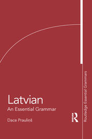 Latvian: An Essential Grammar book cover