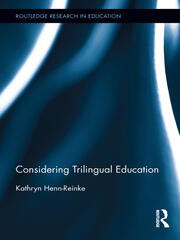 Considering Trilingual Education book cover