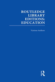 Routledge Library Editions: Education Mini-Set O Teaching and Learning 14 vols book cover
