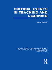 Critical Events in Teaching & Learning book cover