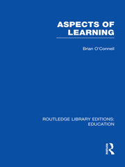 Aspects of Learning (RLE Edu O) book cover